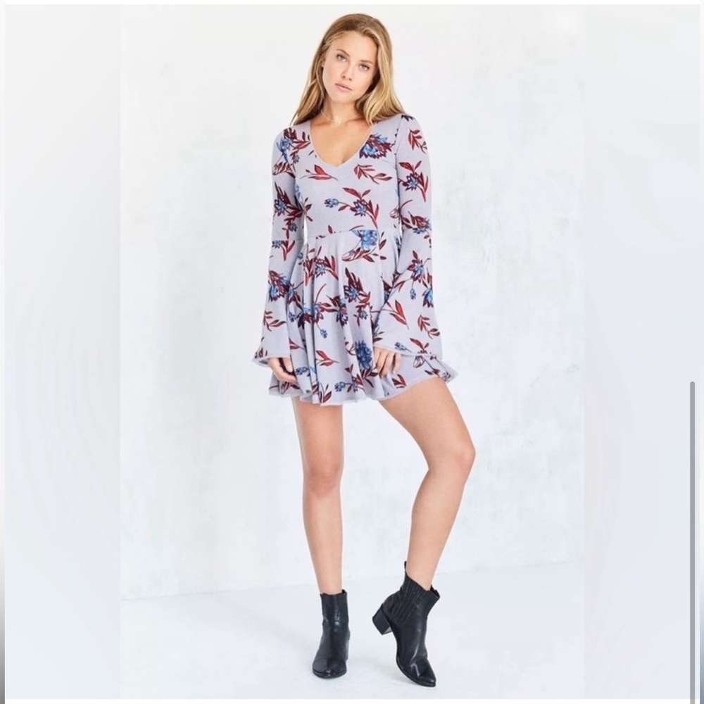 Kimchi Blue Floral Skater Dress